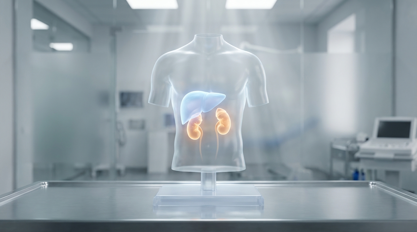 Diagram illustrating how an acetaminophen combination processes differently than an NSAID