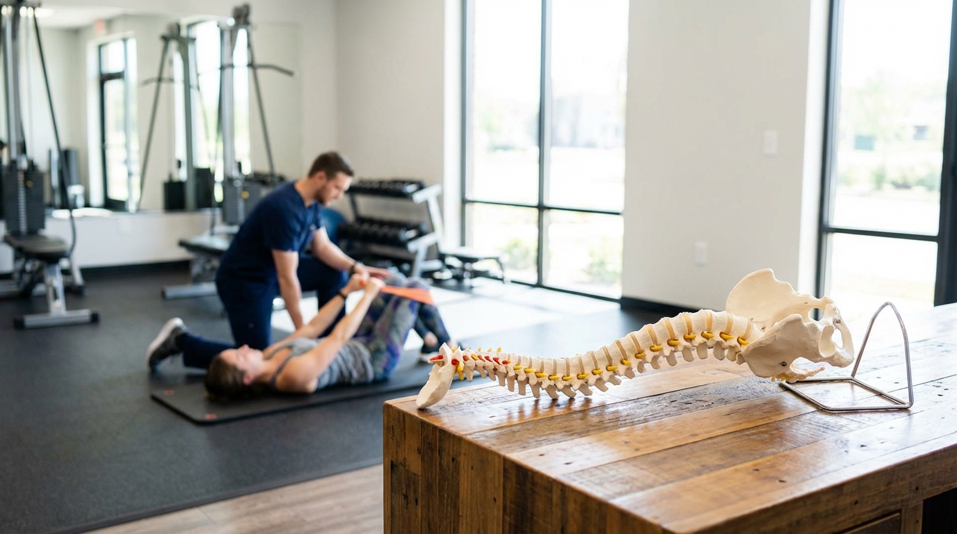 Biomechanical recovery and physical therapy for ankylosing spondylitis and chronic back pain