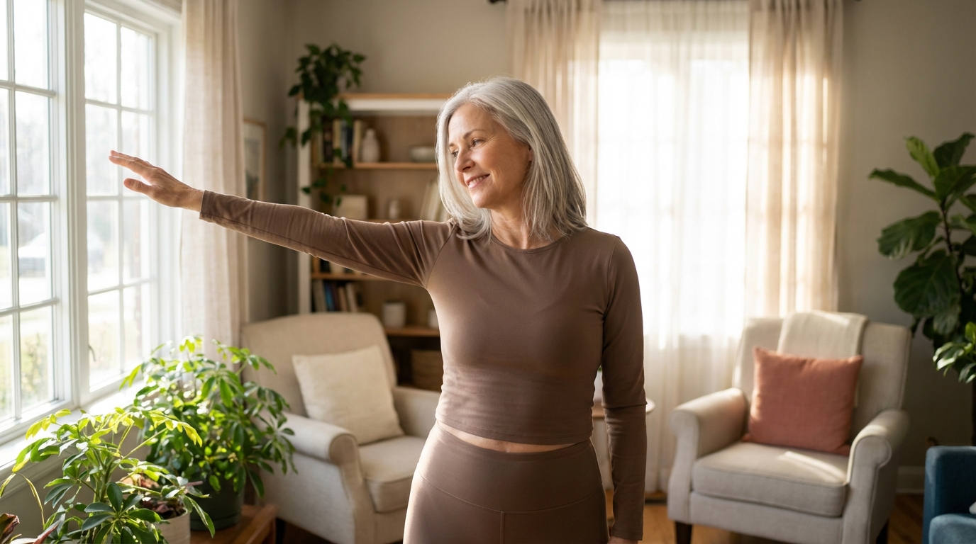 Patient experiencing peak mobility after waiting for meloxicam to work