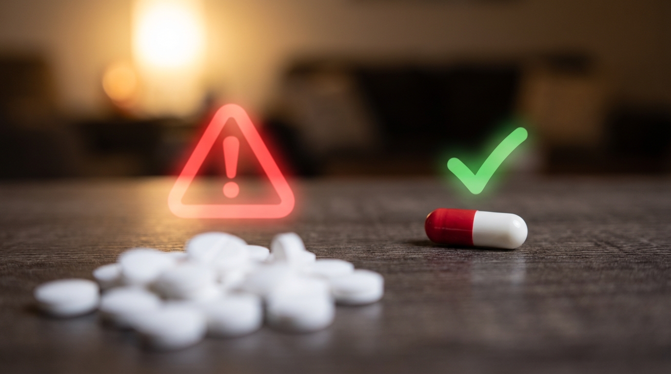 Warning against mixing Meloxicam with Ibuprofen, Aleve, or Aspirin