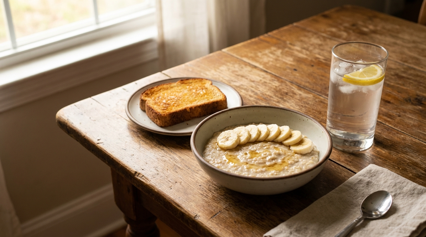 Taking meds with food to prevent nausea from NSAIDs