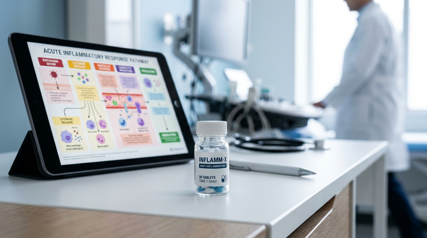 A physician reviewing the benefits of meloxicam for chronic arthritis management.