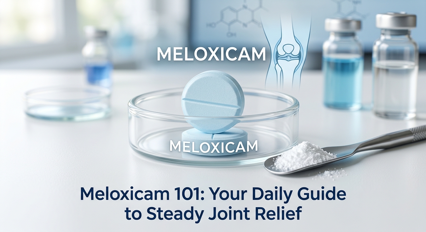 Meloxicam 101: Your Daily Guide to Steady Joint Relief