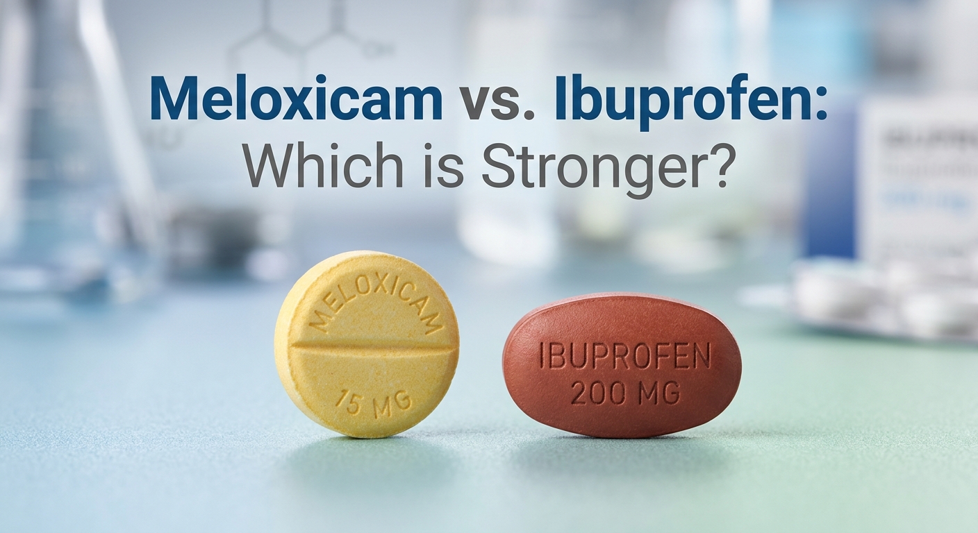 Meloxicam vs. Ibuprofen: Which is Stronger?