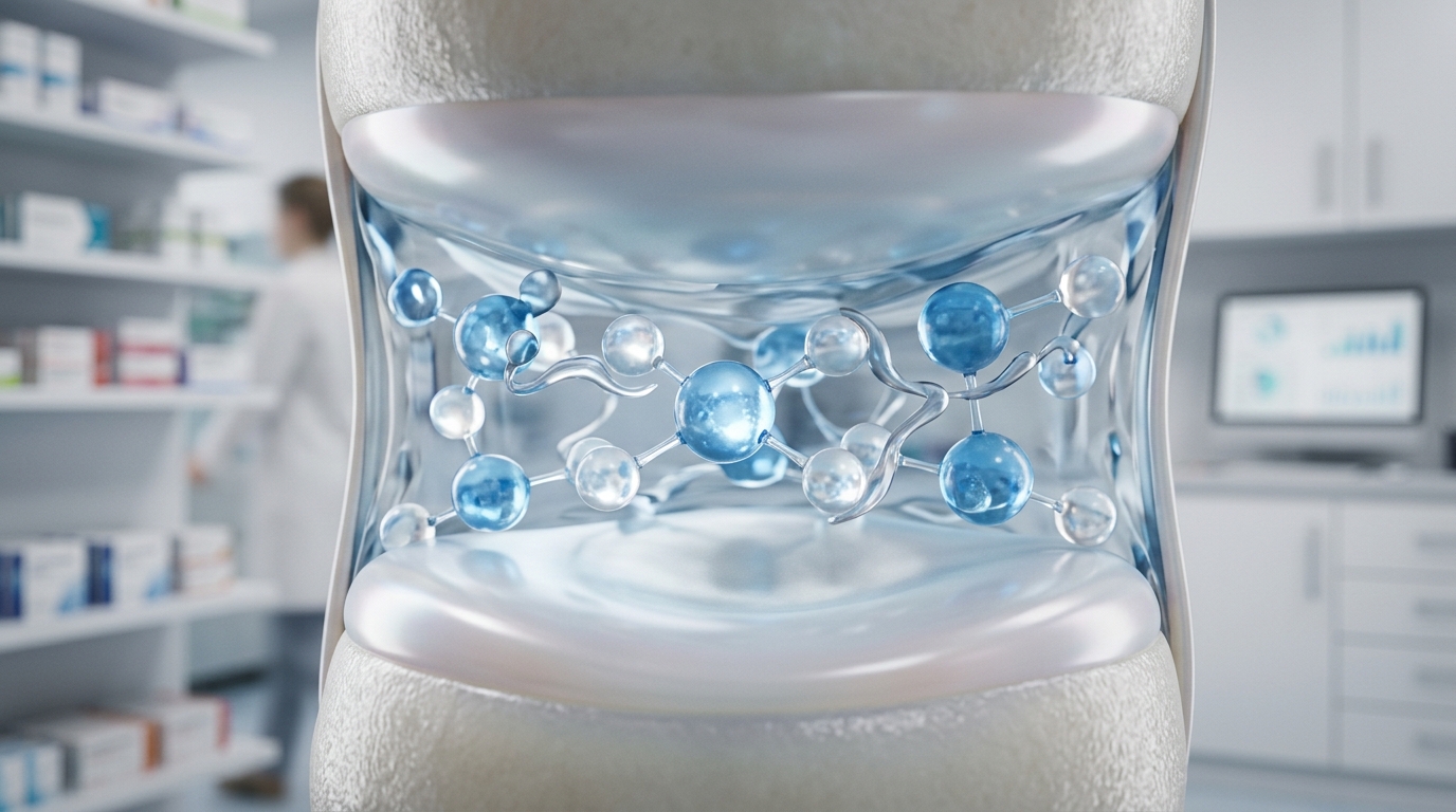 A conceptual medical image representing long-term joint inflammation management with meloxicam.