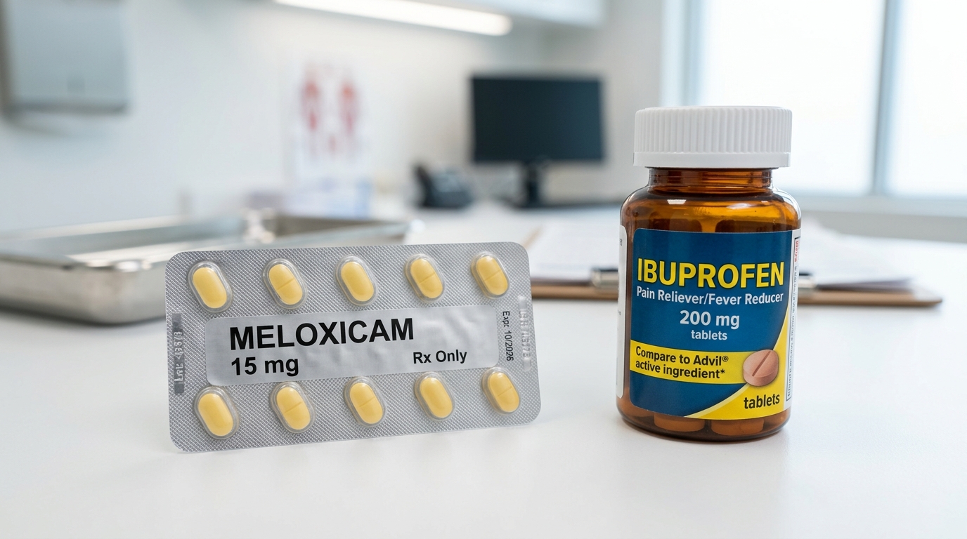 Comparison of prescription meloxicam versus over-the-counter ibuprofen for clinical pain management